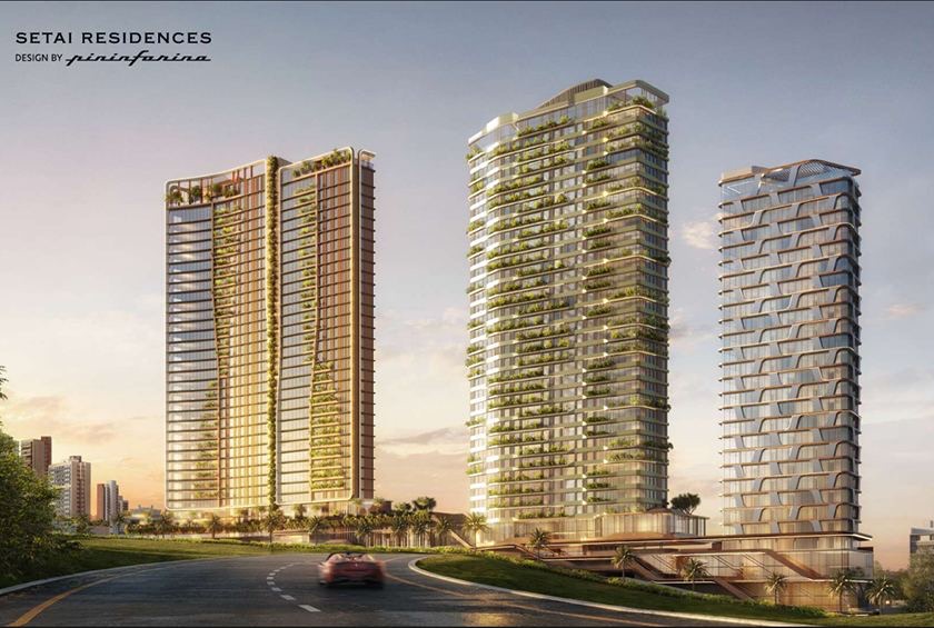 Setai Residences by Pininfarina, João Pessoa, PB